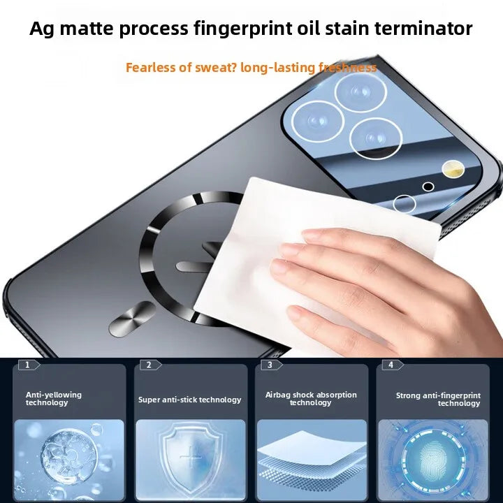 Magnetic Frosted IPhone 17 Series Case