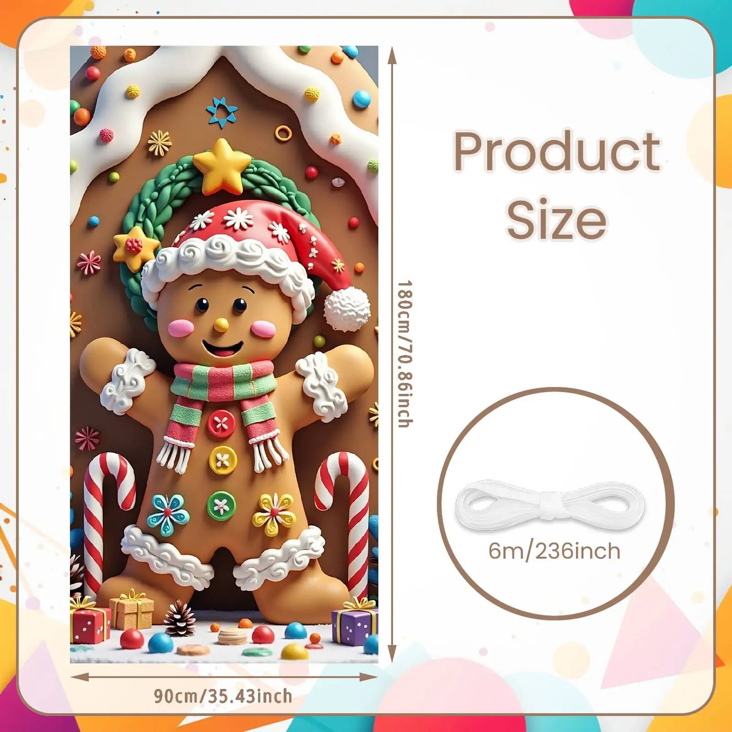 Christmas Door Cover Decorations