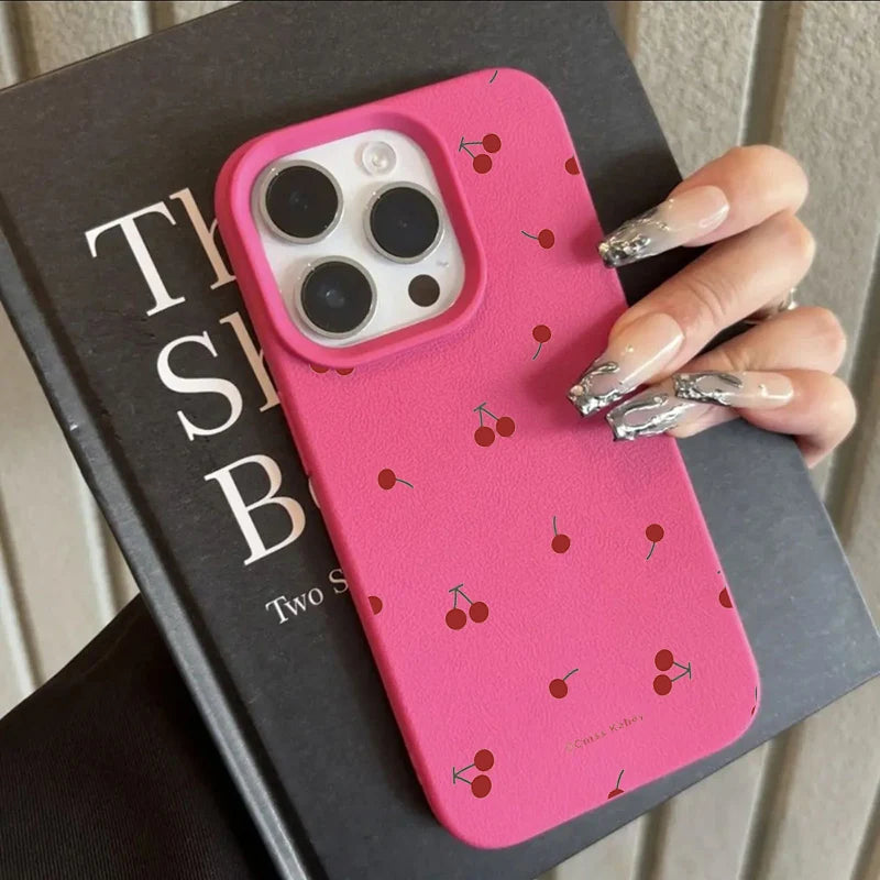 Cute Cartoon Cherry IPhone Case