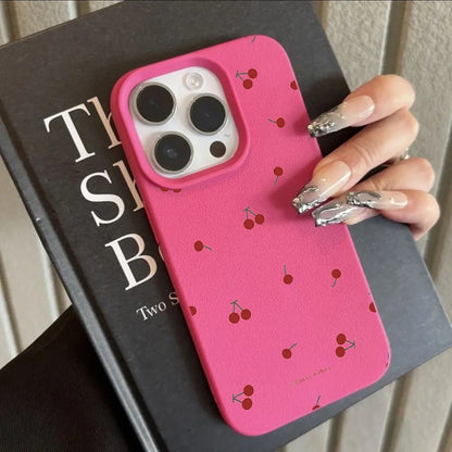 Cute Cartoon Cherry IPhone Case