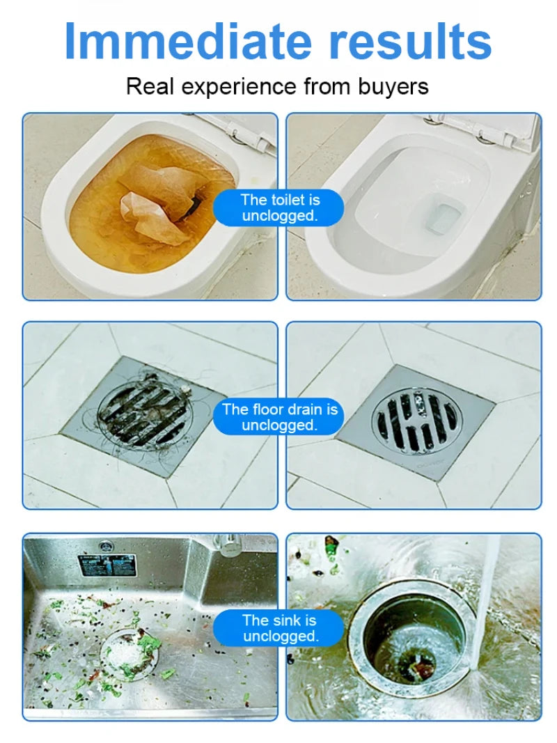 Gentle Kitchen Pipe Cleaner – Powerful & Safe Drain Unblocker