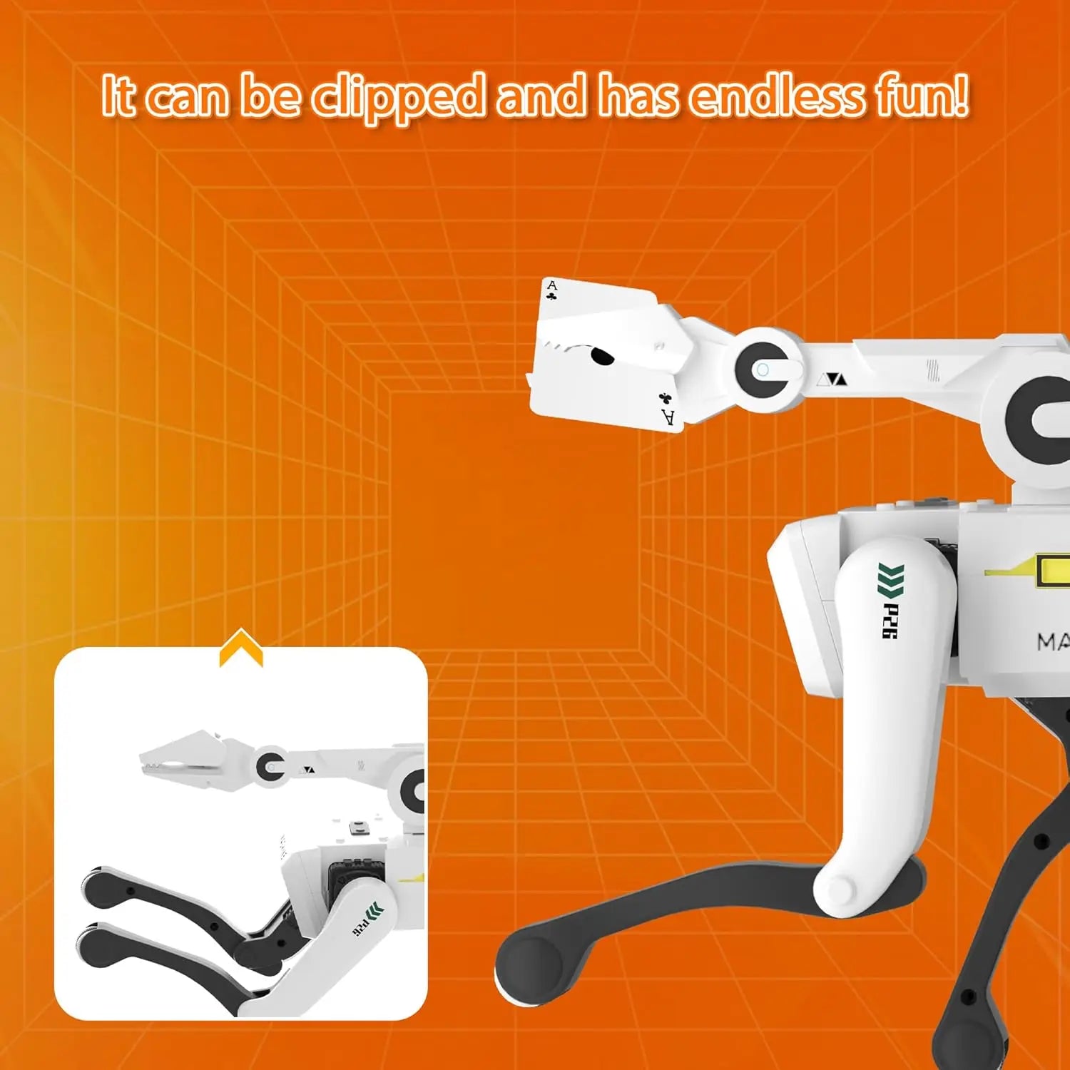 AI Robot Dog – Interactive Smart Pet with Voice Commands, App Control & Programmable Tricks