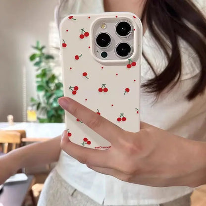 Cute Cartoon Cherry IPhone Case
