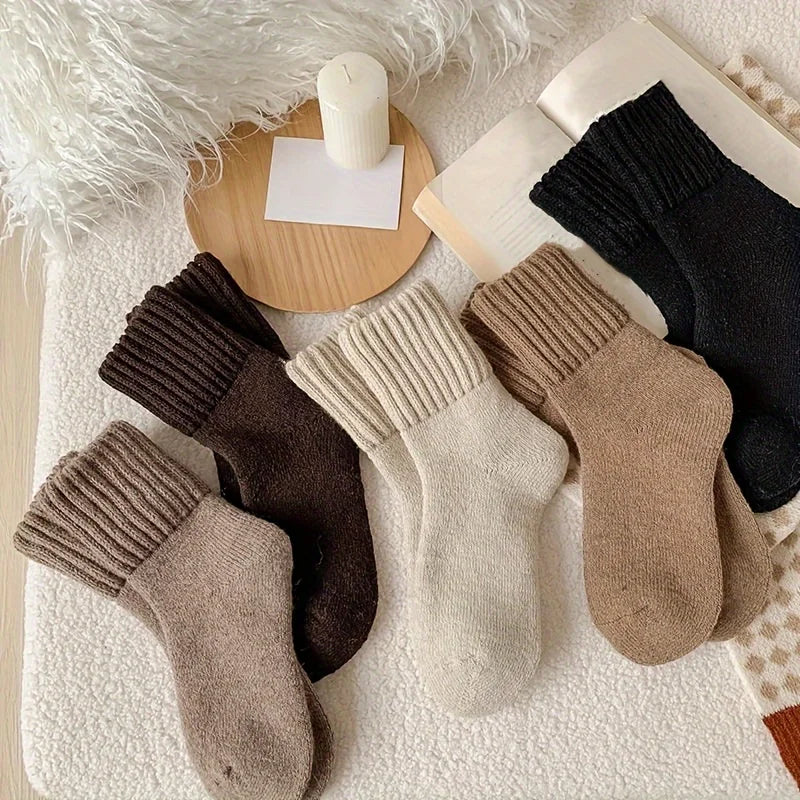 5 Pack - Women's Wool Socks - Buy 1 Free 1