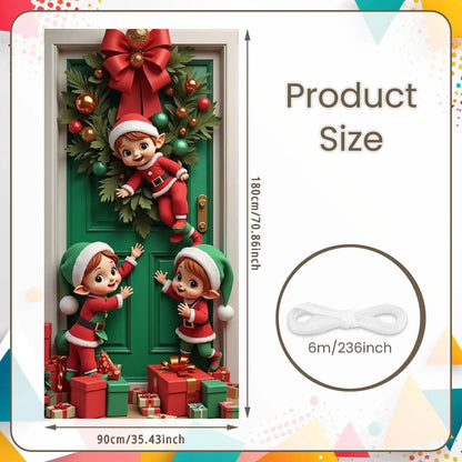 Christmas Door Cover Decorations