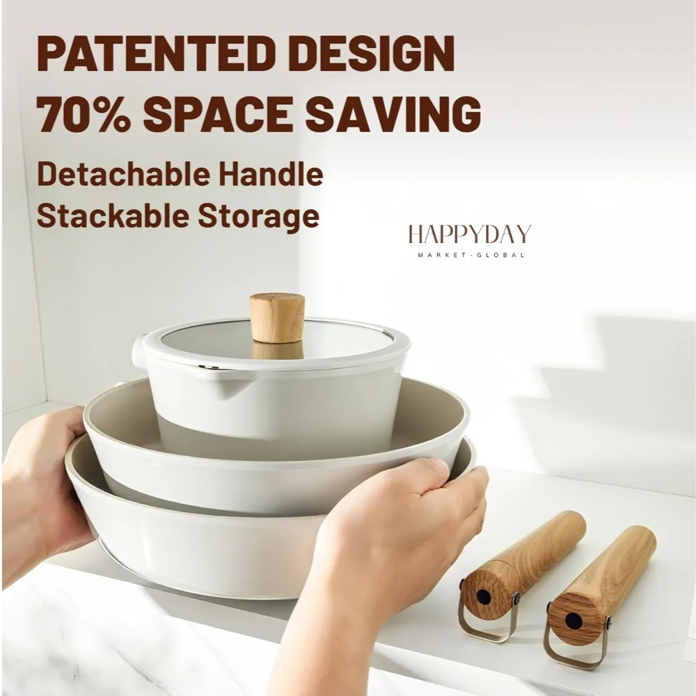 HAPPYDAY EcoCook – Healthy Ceramic Pots & Pans