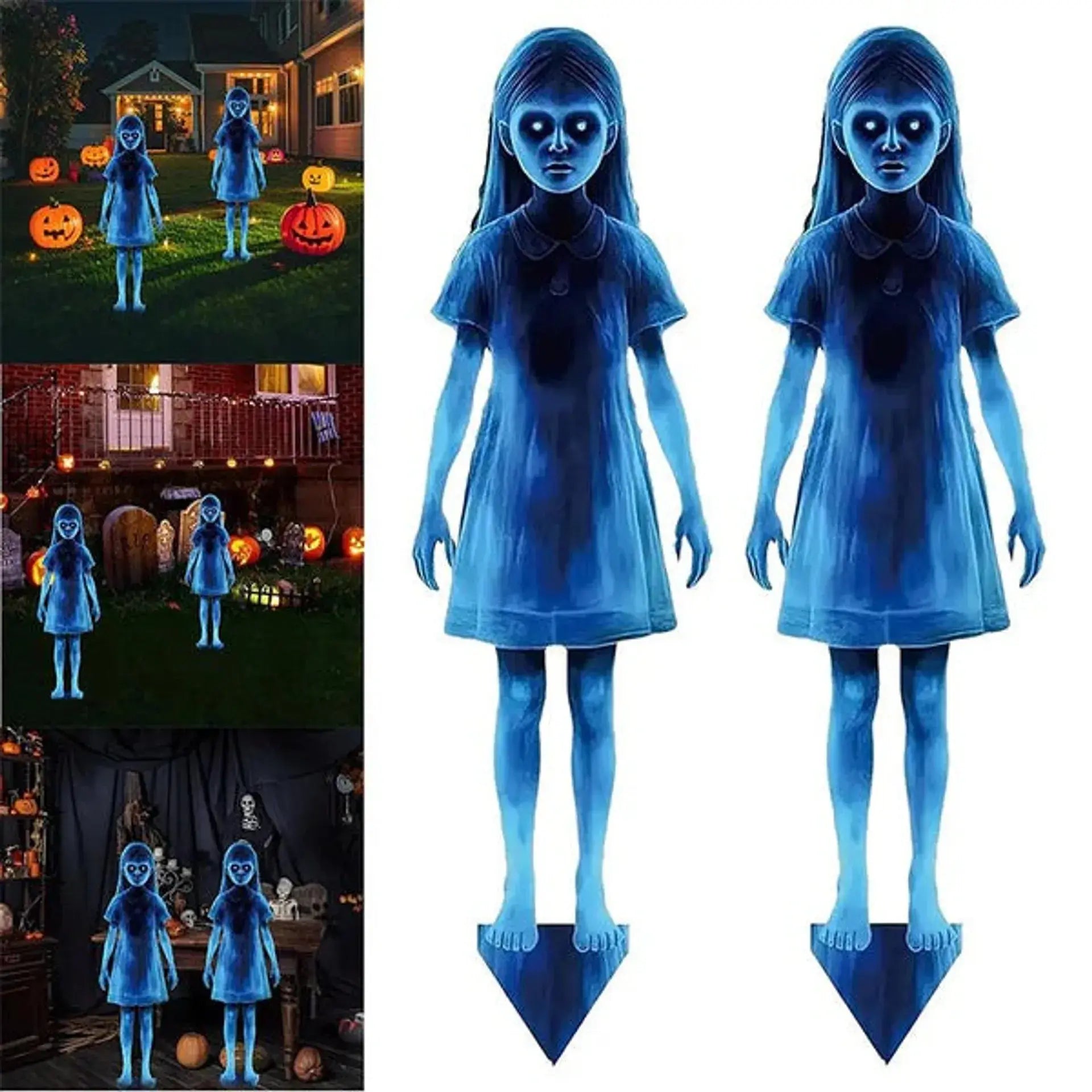 Girl Ghost Courtyard Decoration for Halloween