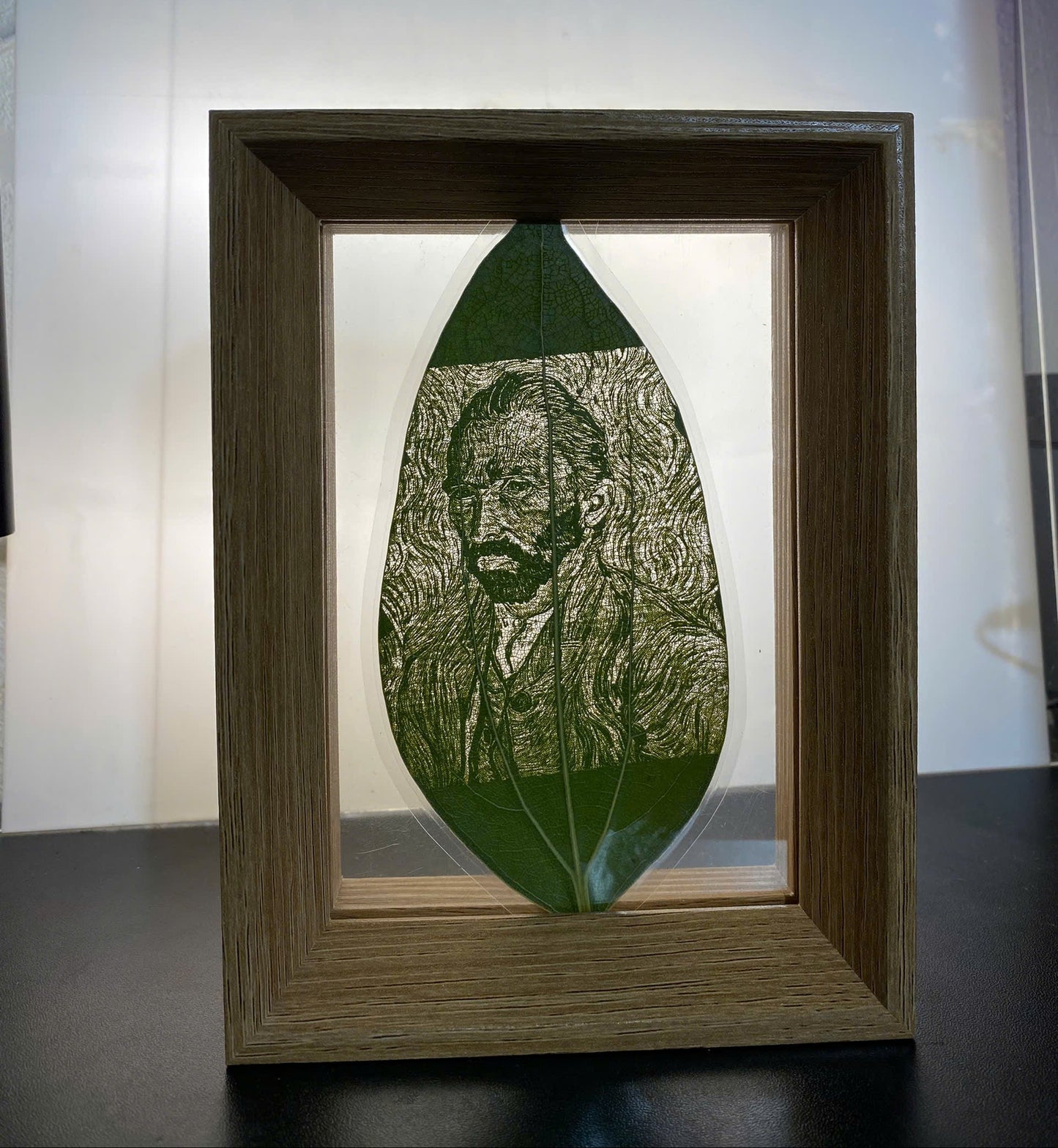 Handcrafted Leaf Engraving — Turn Any Image into a Work of Nature